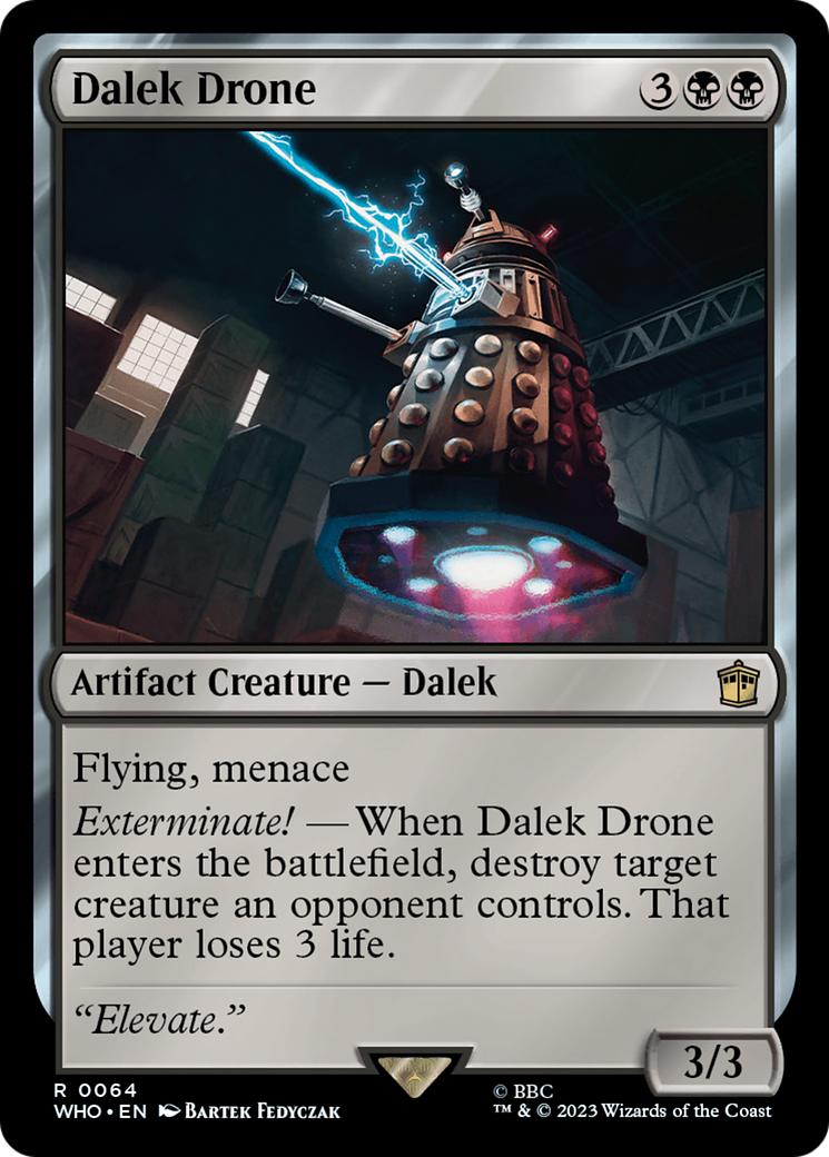 Dalek Drone (WHO-064) - Doctor Who Foil