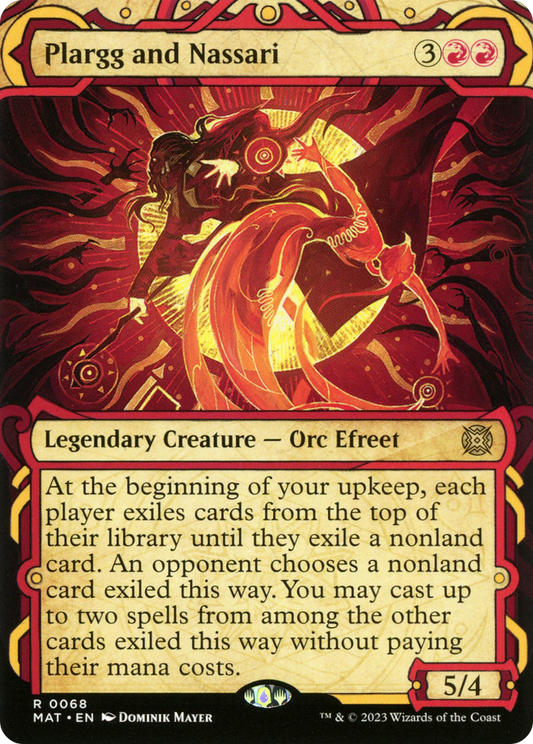 Plargg and Nassari (MAT-068) - March of the Machine: The Aftermath: (Showcase) (Borderless) Foil