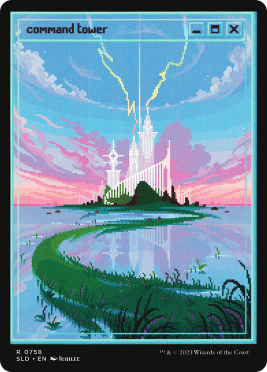 Command Tower (SLD-758) - Secret Lair Drop Foil