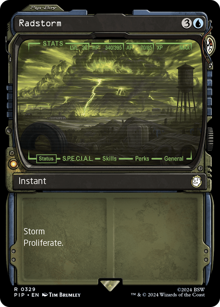 Radstorm (PIP-329) - Fallout: (Showcase) Foil