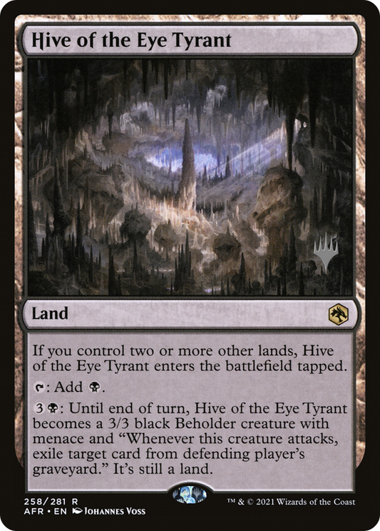 Hive of the Eye Tyrant (PPAFR-258P) - Adventures in the Forgotten Realms Promos