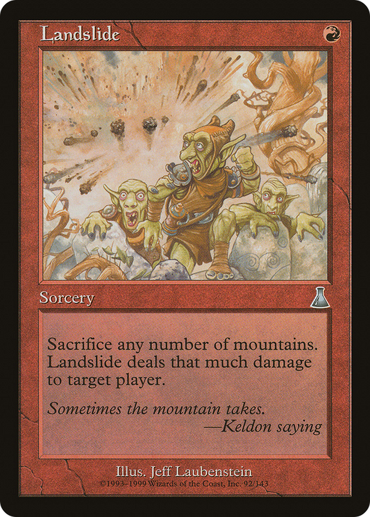 Landslide (UDS-092) - Urza's Destiny Foil
