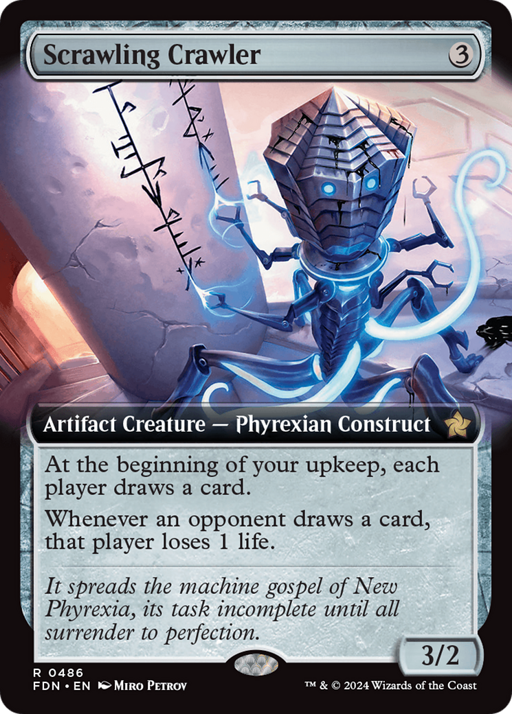Scrawling Crawler (Extended Art) (FDN-486) - Foundations: (Extended Art) Foil