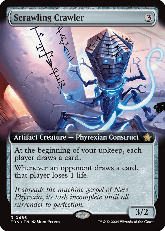 Scrawling Crawler (Extended Art) (FDN-486) - Foundations: (Extended Art) Foil