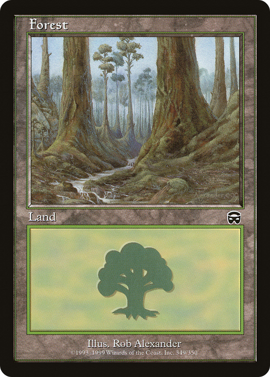 Forest (MMQ-349) - Mercadian Masques Foil