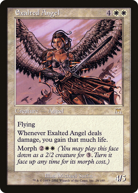 Exalted Angel (ONS-028) - Onslaught Foil
