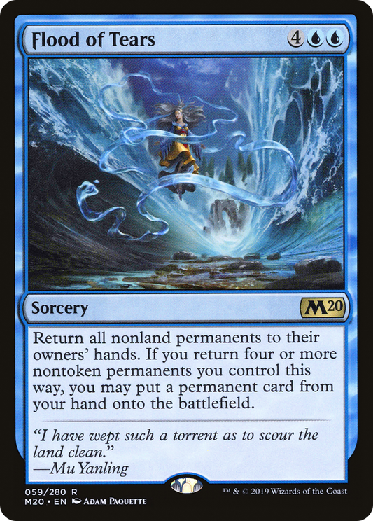 Flood of Tears (M20-059) - Core Set 2020 Foil