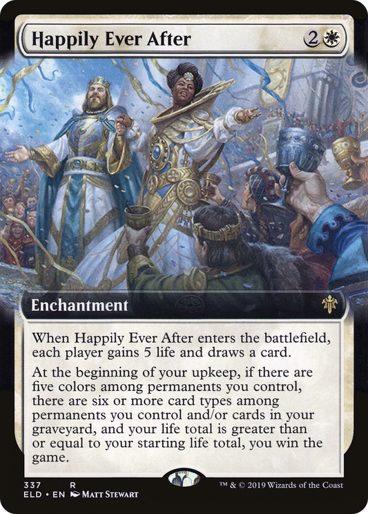 Happily Ever After (ELD-337) - Throne of Eldraine: (Extended Art) Foil