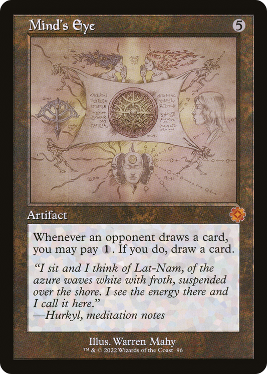 Mind's Eye (BRR-096) - The Brothers' War Retro Artifacts Foil