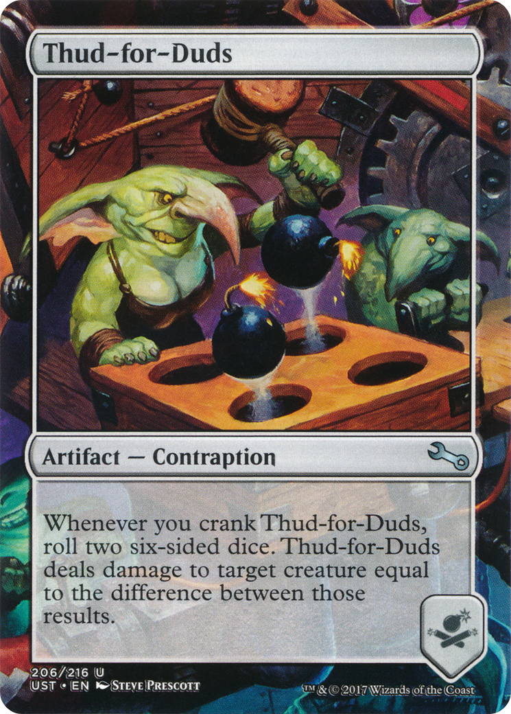 Thud-for-Duds (UST-206) - Unstable (Borderless) Foil