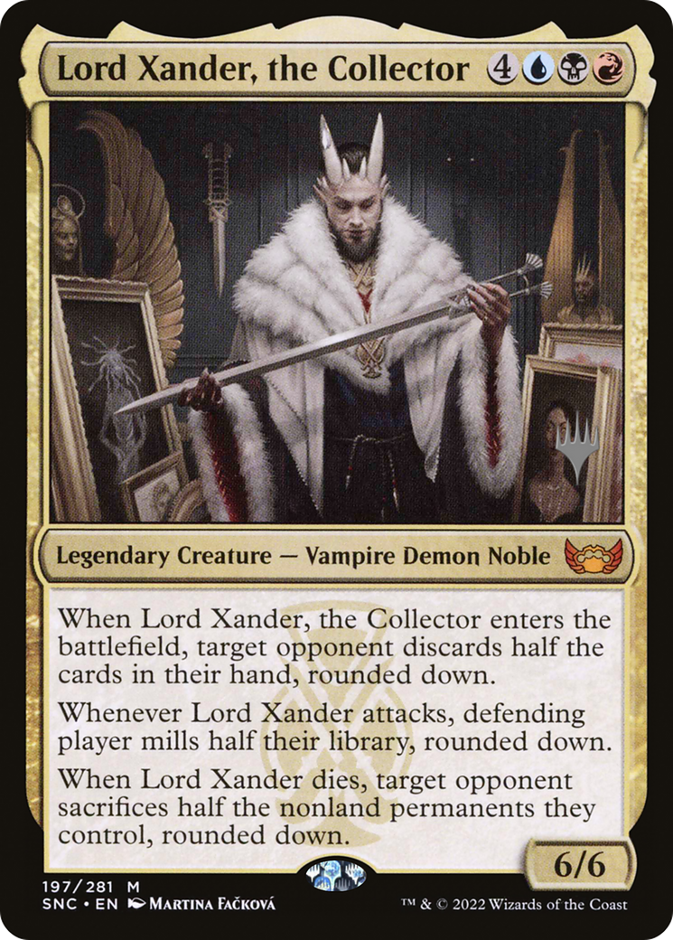 Lord Xander, the Collector (PPSNC-197) - Streets of New Capenna Promos