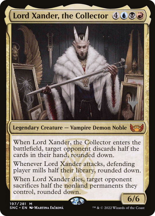 Lord Xander, the Collector (PPSNC-197) - Streets of New Capenna Promos