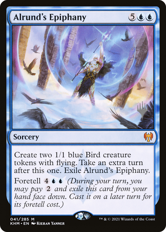 Alrund's Epiphany (PPKHM-041) - Kaldheim Promos