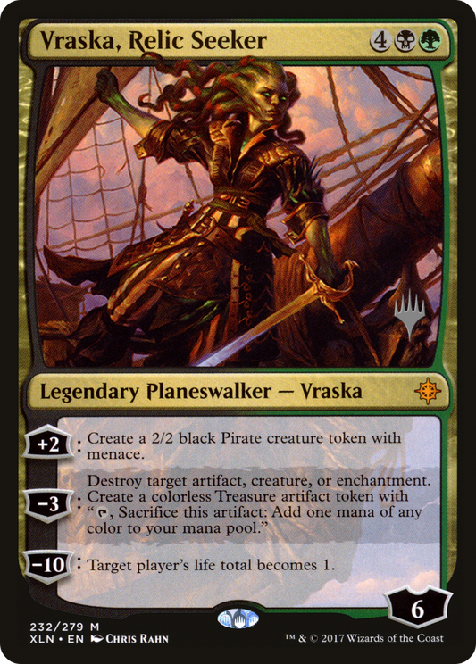 Vraska, Relic Seeker (PPM20-232) - Ixalan Promos