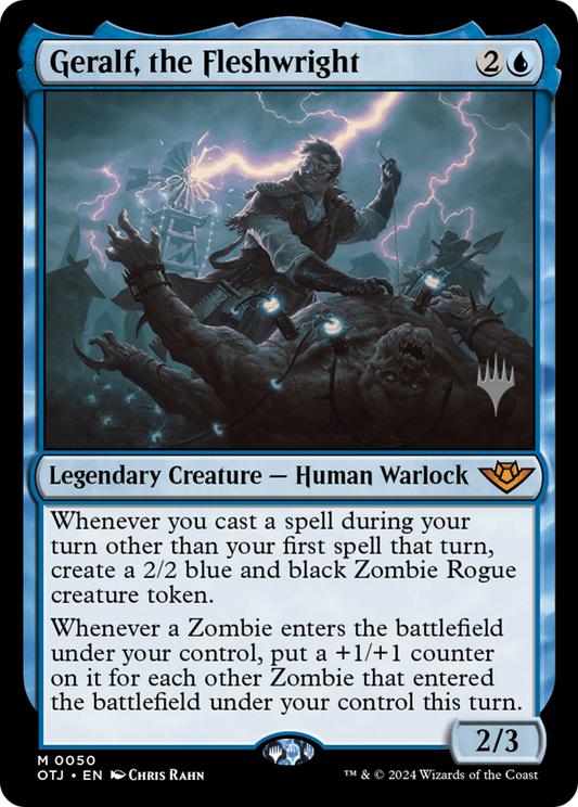 Geralf, the Fleshwright (PPOTJ-050) - Outlaws of Thunder Junction Promos