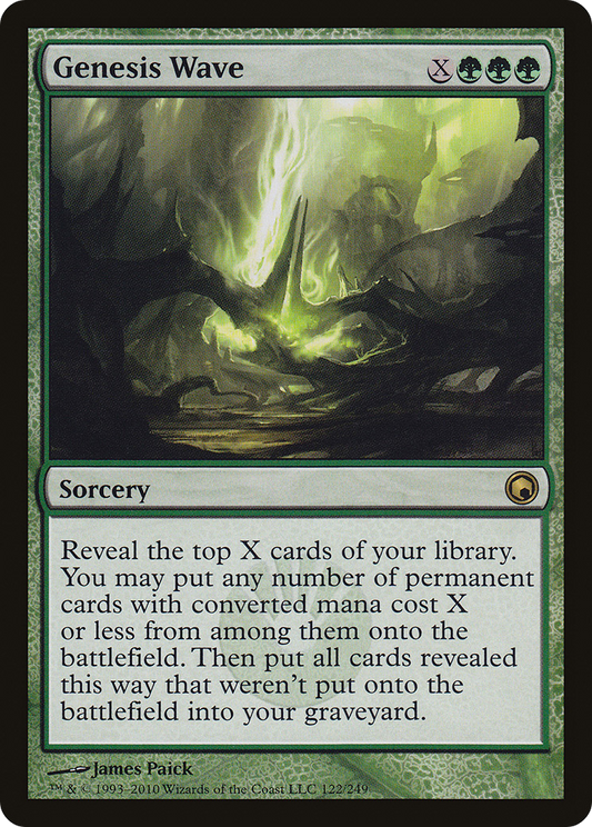 Genesis Wave (SOM-122) - Scars of Mirrodin Foil