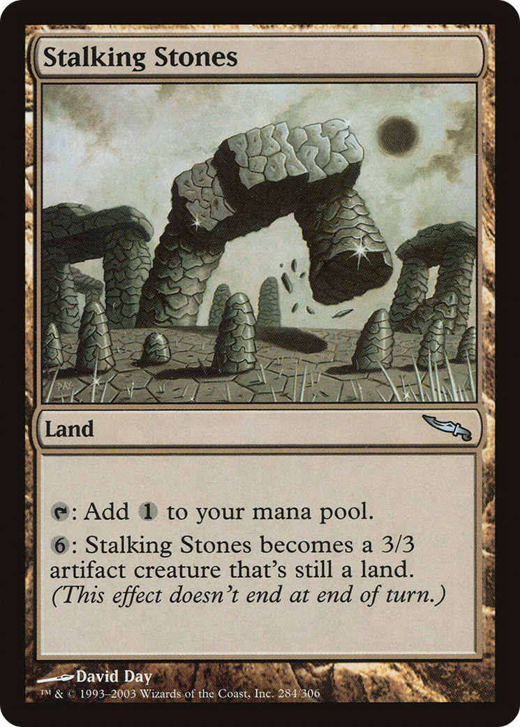 Stalking Stones (MRD-284) - Mirrodin Foil