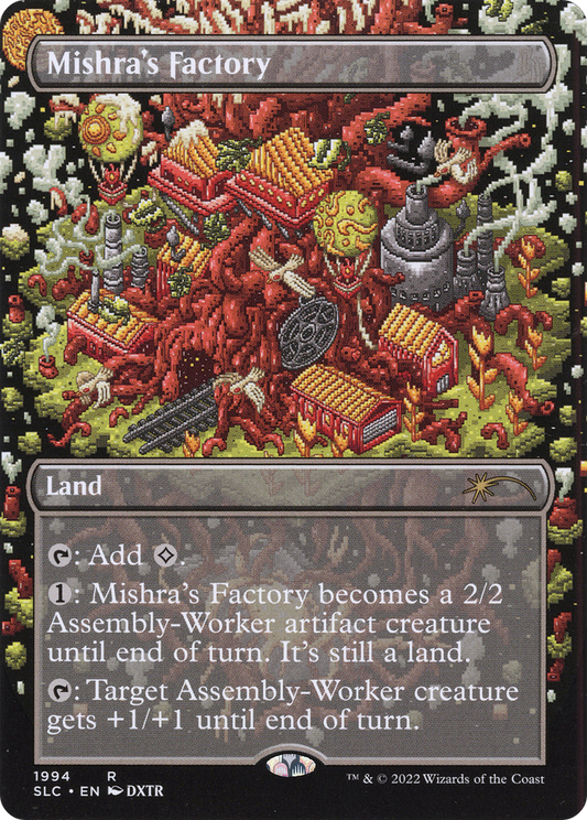 Mishra's Factory (SLC-1994) - Secret Lair 30th Anniversary Countdown Kit (Borderless) Foil