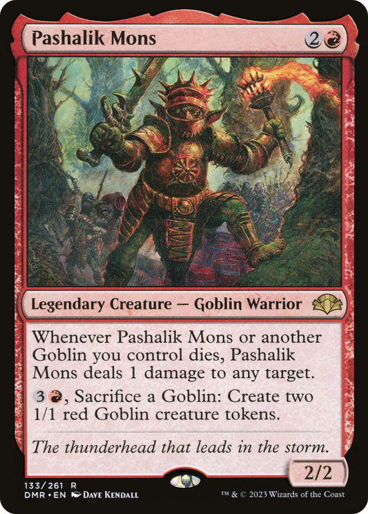 Pashalik Mons (DMR-133) - Dominaria Remastered Foil