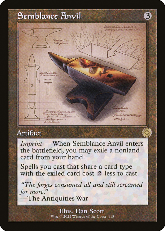 Semblance Anvil (BRR-115) - The Brothers' War Retro Artifacts