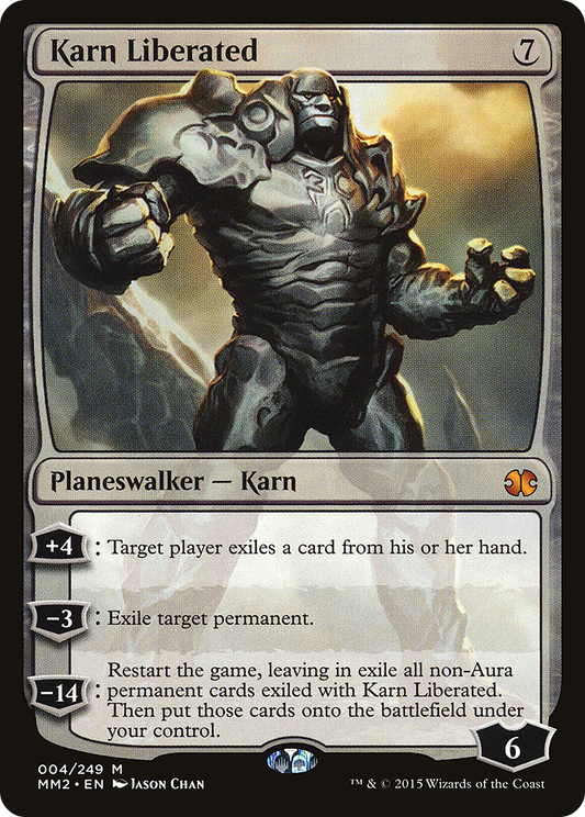 Karn Liberated (MM2-004) - Modern Masters 2015 Foil