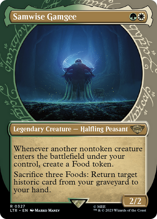 Samwise Gamgee (LTR-327) - The Lord of the Rings: Tales of Middle-earth: (Showcase) (Borderless) Foil
