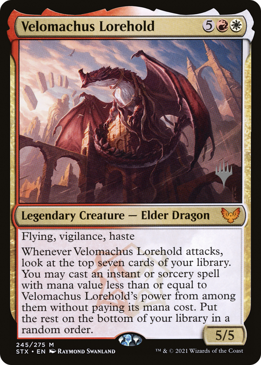 Velomachus Lorehold (PPSTX-245) - Strixhaven: School of Mages Promos Foil