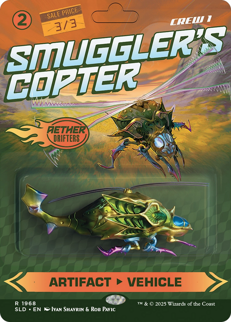 Smuggler's Copter // Smuggler's Copter (SLD-1968) - Secret Lair Drop (Borderless)