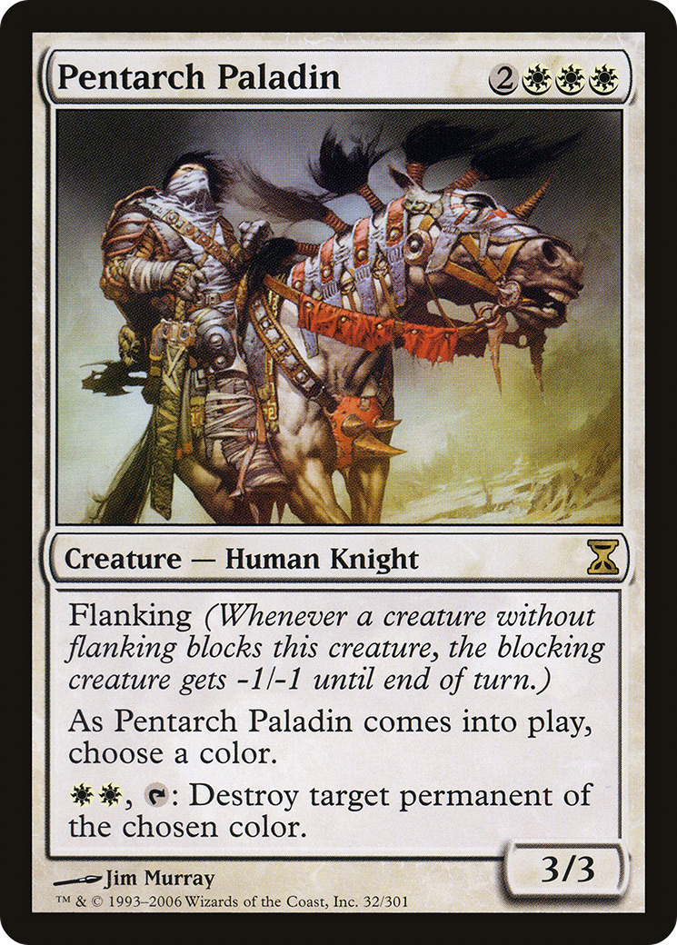 Pentarch Paladin (TSP-032) - Time Spiral Foil