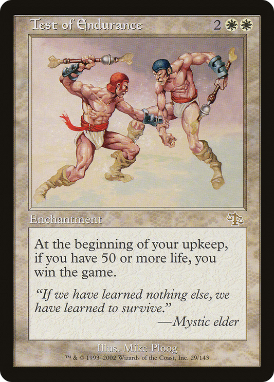 Test of Endurance (JUD-029) - Judgment Foil