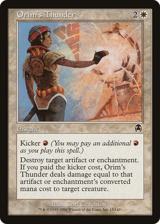 Orim's Thunder (APC-015) - Apocalypse Foil