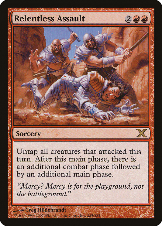 Relentless Assault (10E-225) - Tenth Edition
