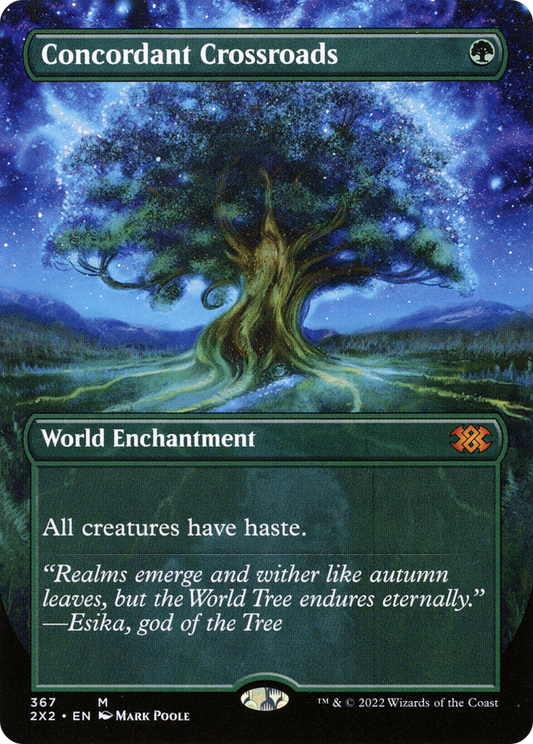 Concordant Crossroads (2X2-367) - Double Masters 2022 (Borderless) Foil