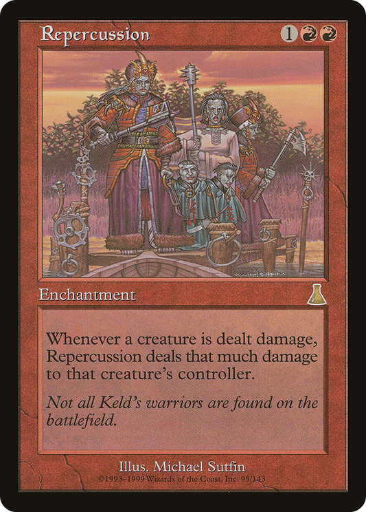 Repercussion (UDS-095) - Urza's Destiny Foil