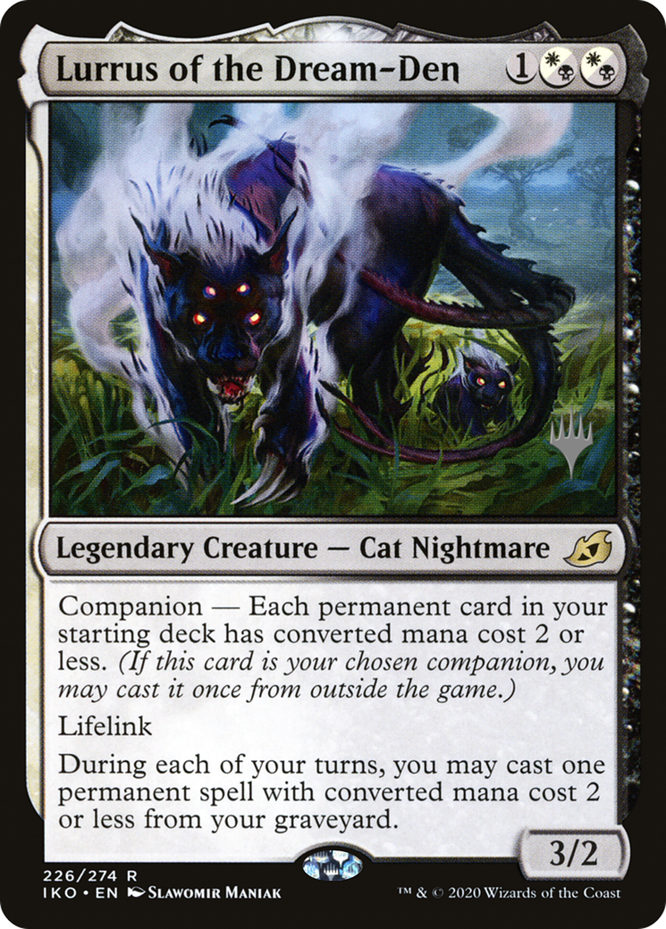 Lurrus of the Dream-Den (PPIKO-226) - Ikoria: Lair of Behemoths Promos: (companion)