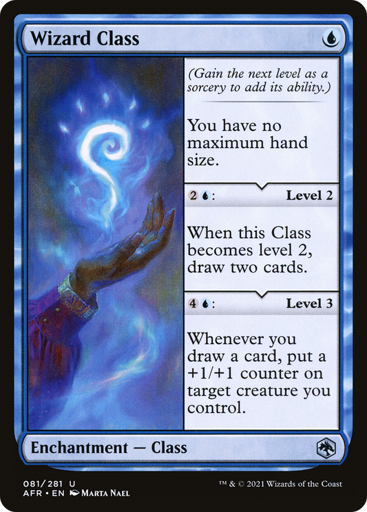 Wizard Class (AFR-081) - Adventures in the Forgotten Realms