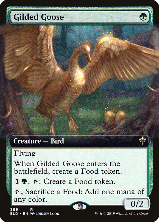 Gilded Goose (ELD-369) - Throne of Eldraine: (Extended Art)