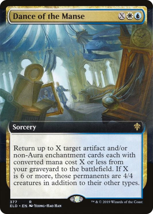 Dance of the Manse (ELD-377) - Throne of Eldraine: (Extended Art)