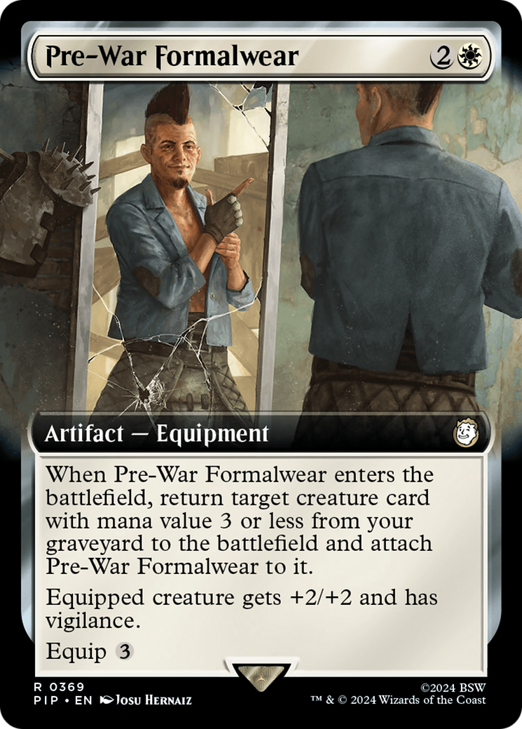 Pre-War Formalwear (PIP-369) - Fallout: (Extended Art) Foil