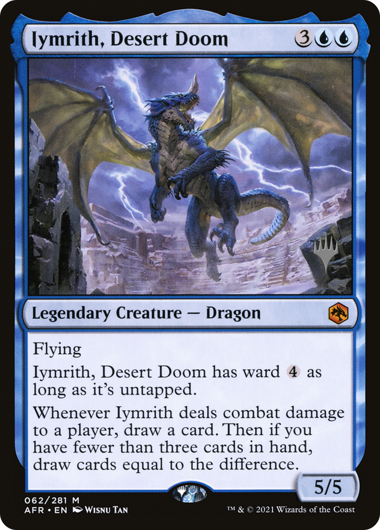 Iymrith, Desert Doom (PPAFR-062) - Adventures in the Forgotten Realms Promos Foil