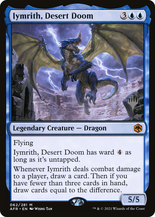 Iymrith, Desert Doom (PPAFR-062) - Adventures in the Forgotten Realms Promos Foil