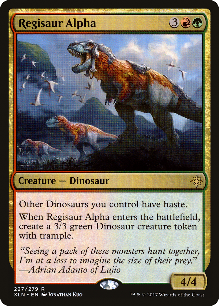 Regisaur Alpha (XLN-227) - Ixalan Foil
