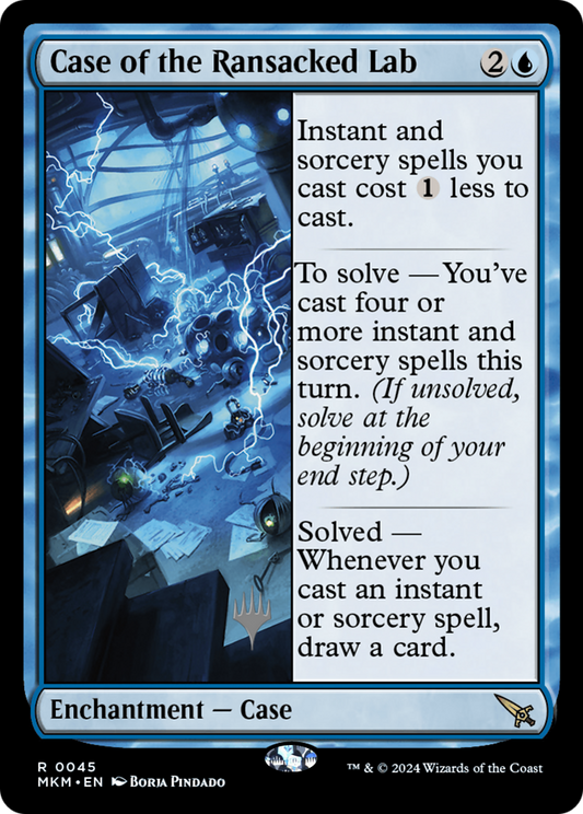 Case of the Ransacked Lab (PPMKM-45P) - Murders at Karlov Manor Promos Foil