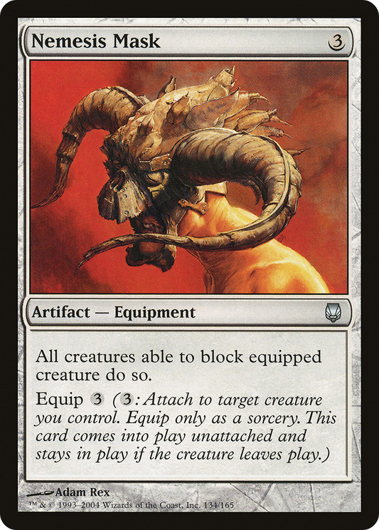 Nemesis Mask (DST-134) - Darksteel