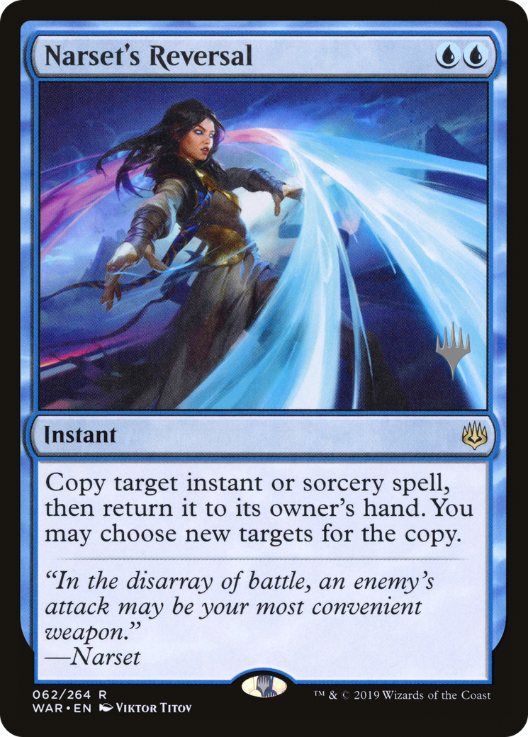 Narset's Reversal (PPTHB-062) - War of the Spark Promos