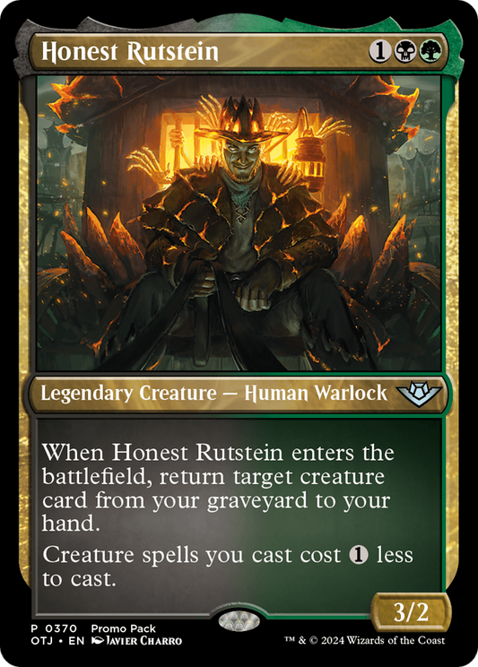 Honest Rutstein (PPOTJ-370) - Outlaws of Thunder Junction Foil