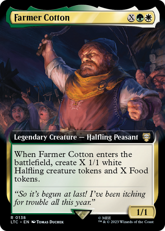 Farmer Cotton (LTC-138) - Tales of Middle-earth Commander: (Extended Art)
