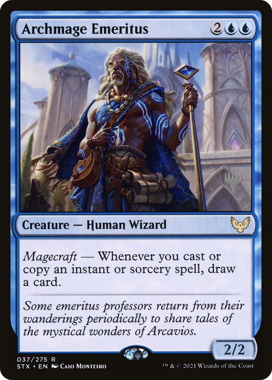 Archmage Emeritus (PPSTX-037) - Strixhaven: School of Mages Promos