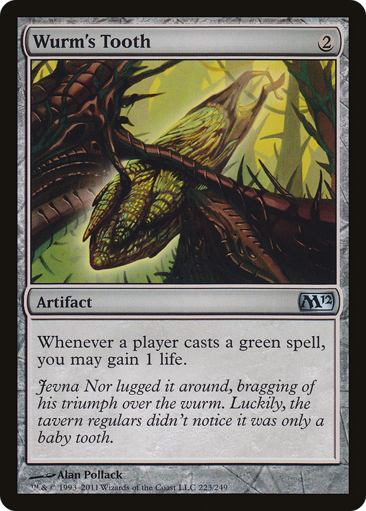 Wurm's Tooth (M12-223) - Magic 2012 Foil