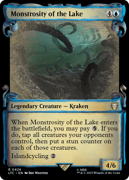 Monstrosity of the Lake (LTC-424) - Tales of Middle-earth Commander: (Showcase) Foil